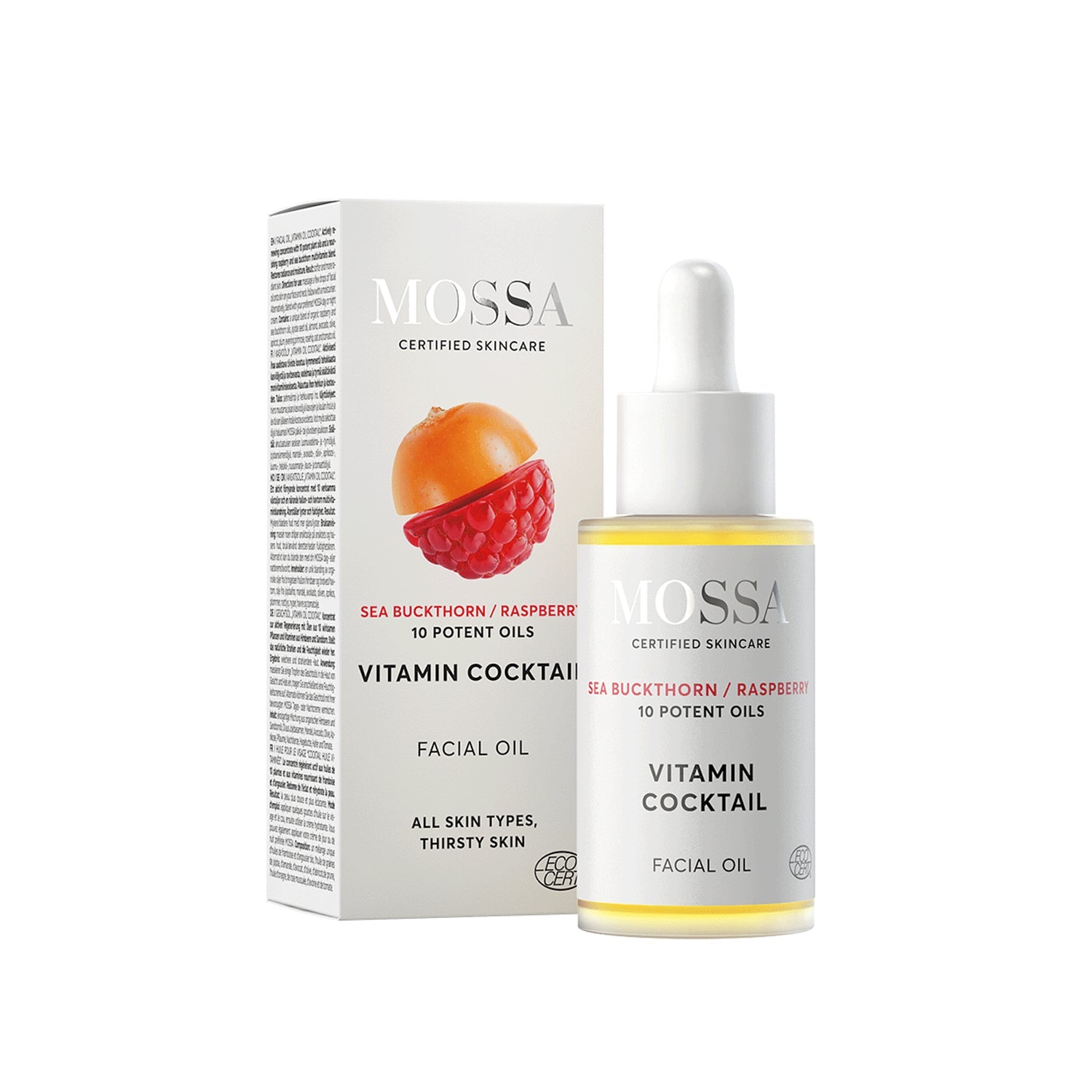 Huile Visage MOSSA – Cocktail de Vitamines✨