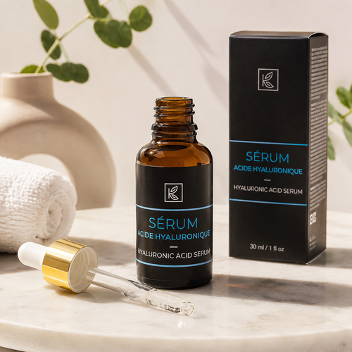 ✨ Sérum Hydratant à l’Acide Hyaluronique & Aloe Vera Bio – 30 ml