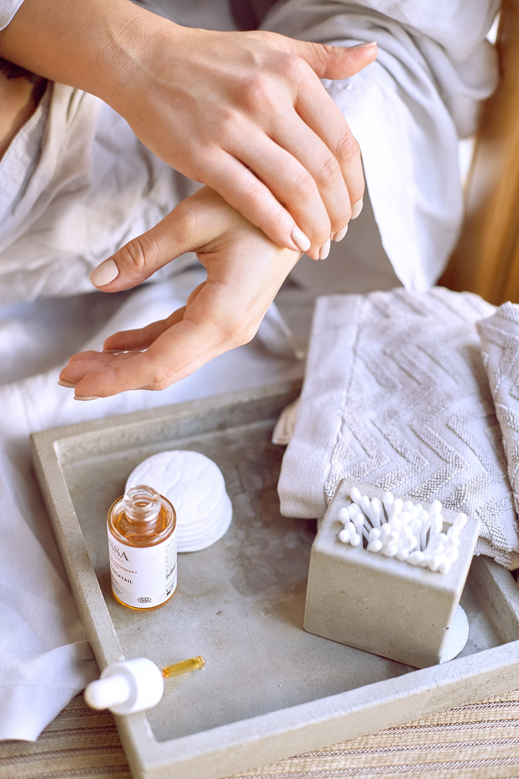 Huile Visage MOSSA – Cocktail de Vitamines✨
