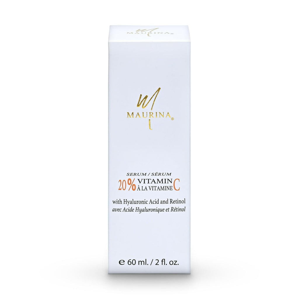 Sérum Visage Vitamine C 20% – Acide Hyaluronique & Rétinol❄️✨